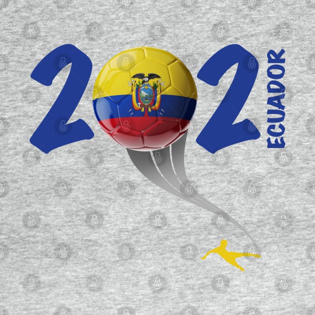 Ecuador Copa America Soccer 2021 by DesignOfNations